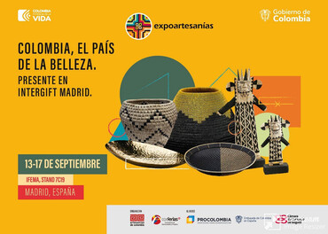 Colombia participa en la feria Intergift Madrid con Expoartesanías